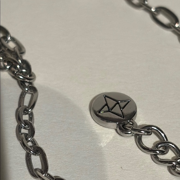 3/$20 Silver Heart Pendant layered Necklace - Picture 7 of 7